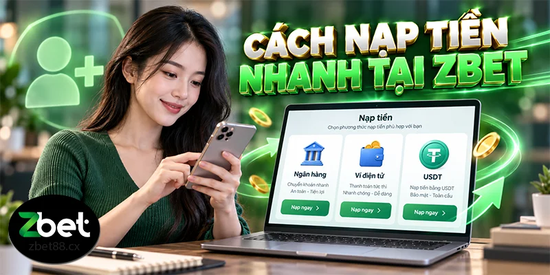 Cách Nạp Tiền ZBET