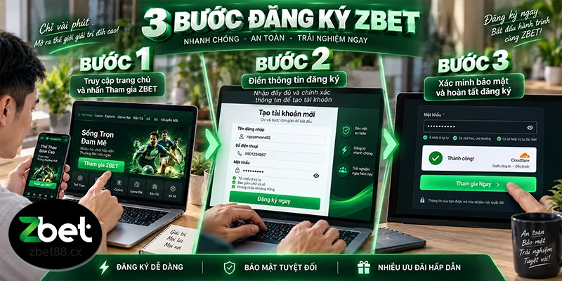 Các bước đăng ký tài khoản