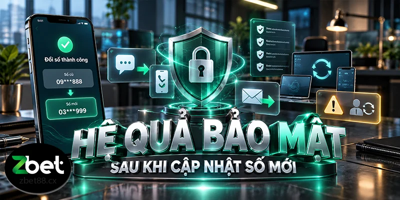 Hệ quả bảo mật sau khi ZBET cập nhật số mới thành công