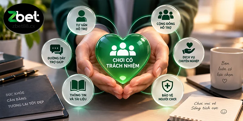 Thông tin các tổ chức hỗ trợ chơi có trách nhiệm