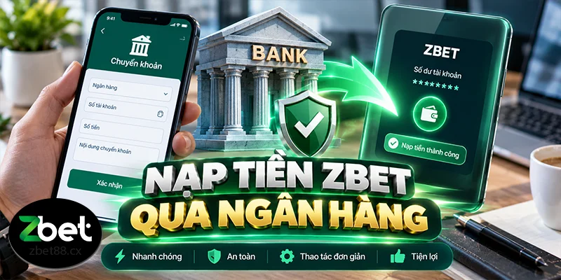 Nạp tiền qua ngân hàng