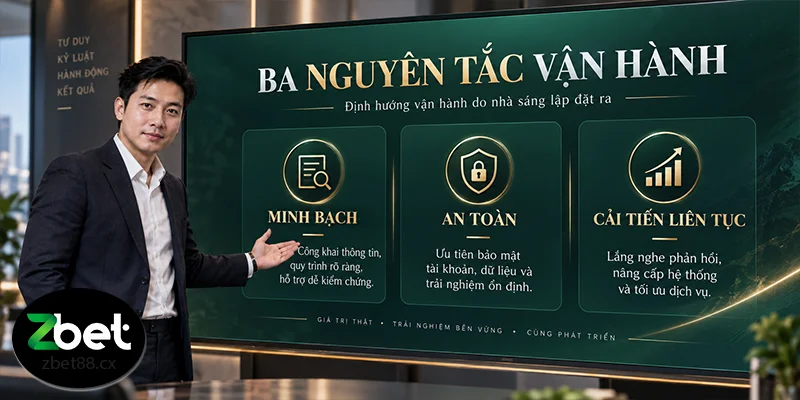 Ba nguyên tắc vận hành